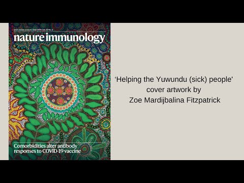 Nature Immunology artwork cover: Helping the Yuwundu (sick) people