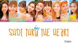 TWICE - Shot thru the heart |Sub. Español + Color Coded| (HAN/ROM/ESP)