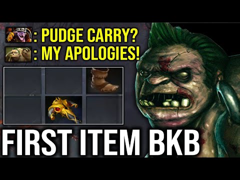 200IQ FIRST ITEM BKB PUDGE IN 7.31d ►HE found a new OP Strats to Destroy Counter Pick!