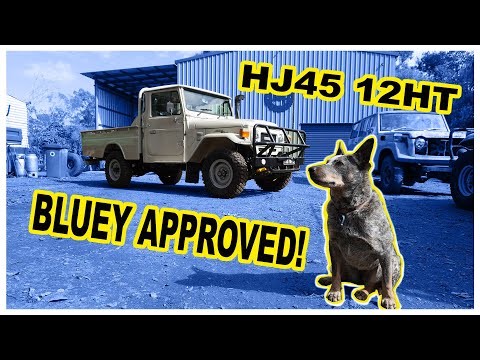 HJ45 with all the cool upgrades 12HT, 5 speed, disc brakes and power steer.