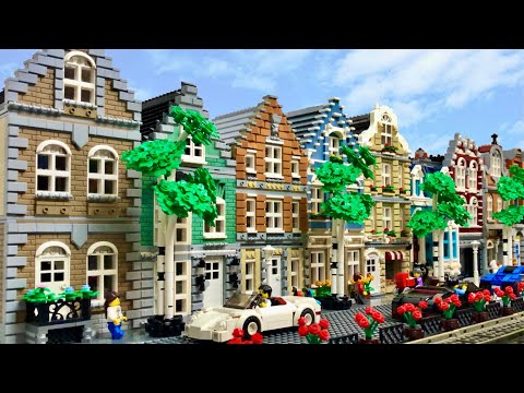 Bau einer Lego Stadt Teil 114. - Friseur