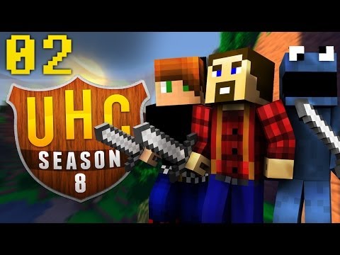 Minecraft Cube UHC: Season 8: Episode 2 - OH NO!