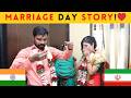 Our Marriage Day Story Indian Persian Couple S 2nd Anniversary