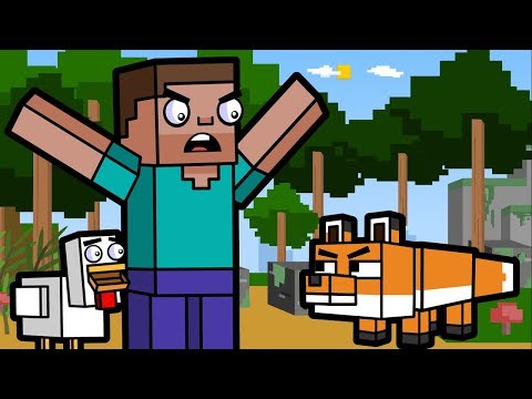 Fox & Forest of Enchantment | Block Squad (Minecraft Animation)
