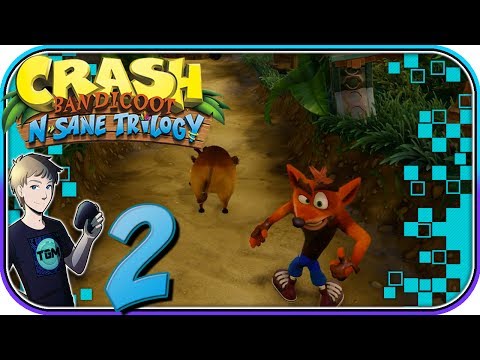 Crash Bandicoot N. Sane Trilogy PS4 Remaster Walkthrough - Part 2: N. Humane