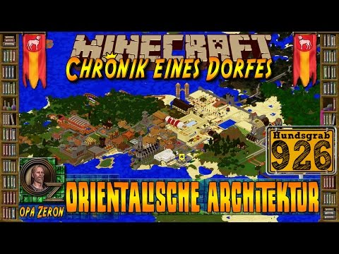 Minecraft #926-Chronik eines Dorfes-Orientalische Architektur[HD+Deutsch]