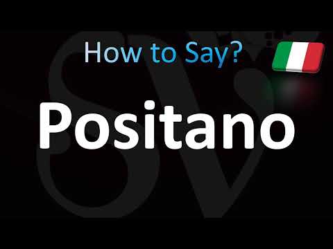 How to Pronounce Positano Correctly! (Italian)