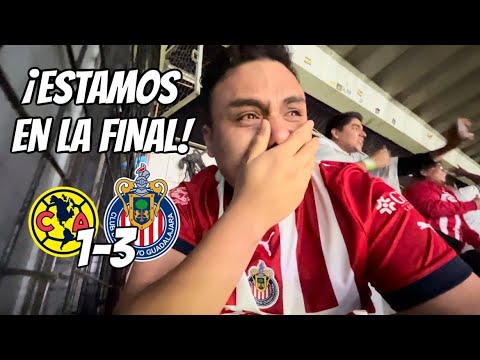 AMERICA vs CHIVAS 1-3 ¡QUÉ FELICIDAD, ESTAMOS EN LA FINAL! Reacción Desde Estadio Azteca
