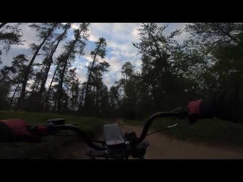 Yooper 2 Trackin wit the Mini Bikes ( Trailmaster Hurricane 200X )
