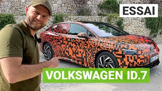 Essai Volkswagen ID7 : 1er contact avec la grande berline allemande électrique !