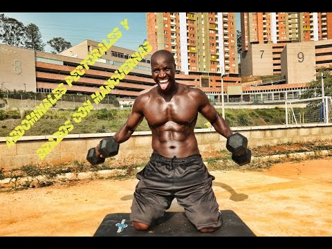 Dumbbell Ab, Chest, and Arm Workout