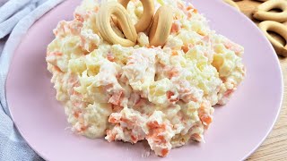 Una receta bien sencilla Ensaladilla de Gambas