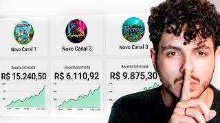 3 CANAIS GAMERS MONETIZADOS EM 30 DIAS...