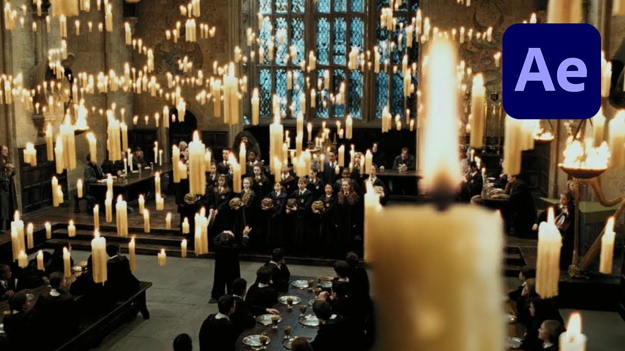 Floating Candles like Harry Potter in After Effects