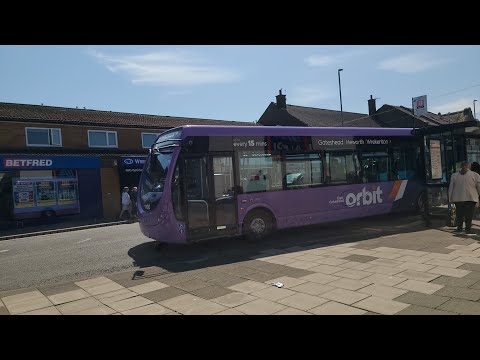 *FIRST DAY BACK SINCE APRIL* Onboard East Gateshead Orbit 51 - Go North East 5452 - NK66 EWA