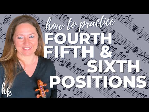 Positions on the Violin - 4th 5th 6th Where They Are
