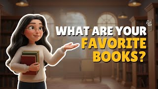[A2] What are Your Favourite Books? | English Listening & Speaking Practice