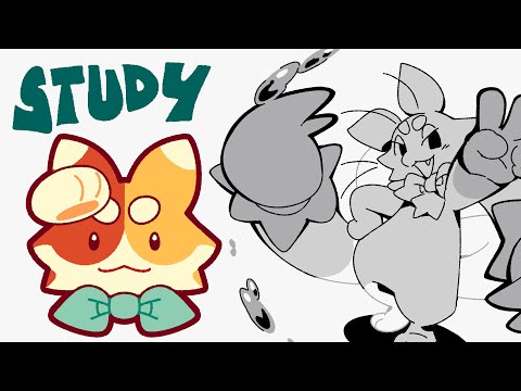 CRITTER STUDIES: how to draw more lively poses