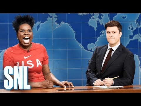 USA Hockey Cutie Hilary Knight Made A Cameo On SNL Weekend Update