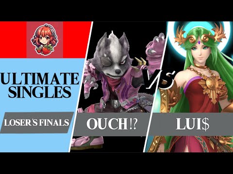 ichigoCon - Loser's Finals - Ouch (Wolf) vs Lui$ (Palutena)