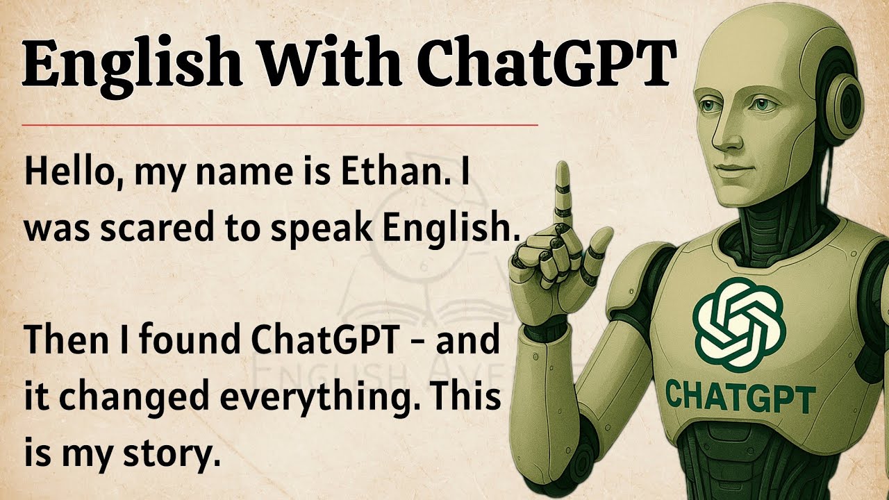How I Learned English With ChatGPT || Step By Step For Beginners ✅️|| Graded Reader || Learn English