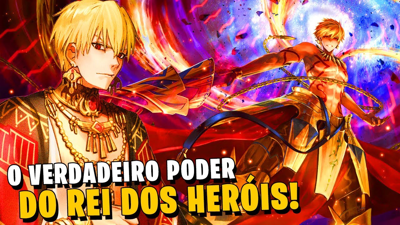FATE: GILGAMESH, PODERES EXPLICADOS DE UM DOS SERVOS MAIS PODEROSOS! | HISTÓRIA DO REI DOS HERÓIS