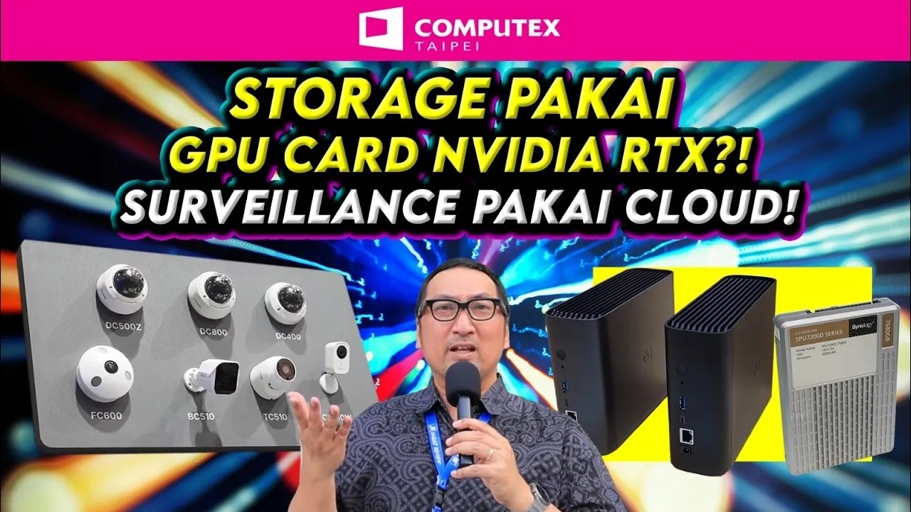 RTX di NAS?! Teknologi Baru Synology yang Bikin Penasaran di Computex 2026
