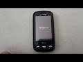 LG Cosmos Touch Startup Shutdown