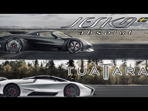 Koenigsegg Jesko Absolut VS. SSC Tuatara 60-250 MPH Comparison