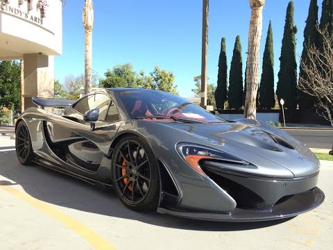 2015 McLaren P1 in Flintgrau Metallic (Walkaround & Start Up)