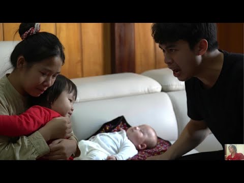 Heartbreaking Moment Tieu Ca Cries While Holding Her Child, Hung Breaks Down