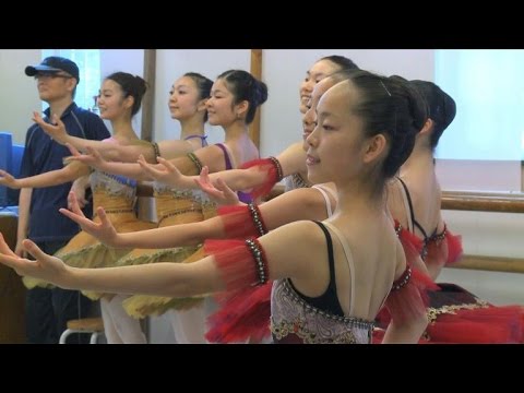 Paris ballet stars give master class to Fukushima students