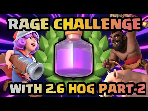 RAGE CHALLENGE WITH 2.6 HOG CYCLE PART 2 - 2.6 Hog Cycle Guide