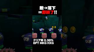 マリオメーカー2 ドンケツを落下させたら即終了！クリア率0.38% ゲーム実況