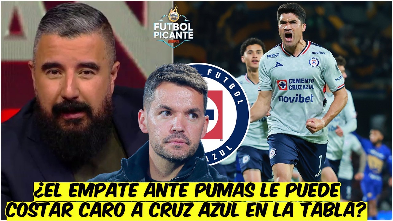 ¿EXCESO DE CONFIANZA? CRUZ AZUL PERDONÓ a PUMAS y TOLUCA se ilusiona con liderato | Futbol Picante