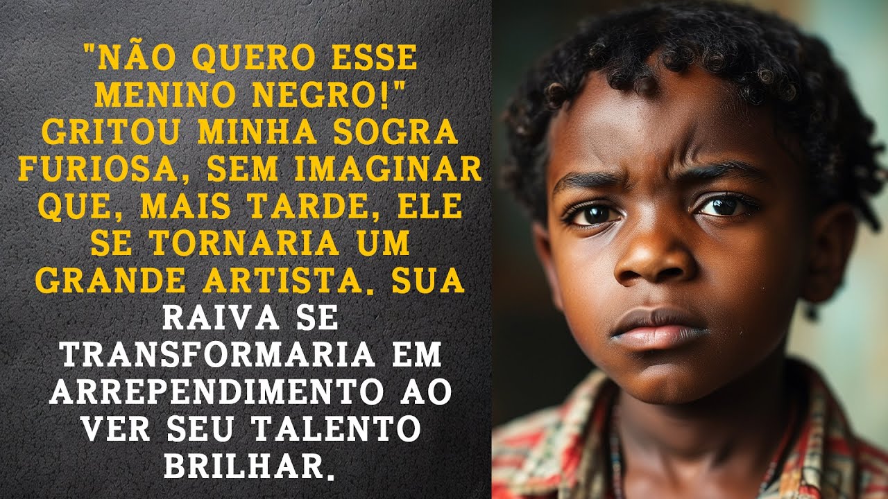 A reação da sogra ao ver o menino negro! O que ele fez mais tarde deixou todos em choque!