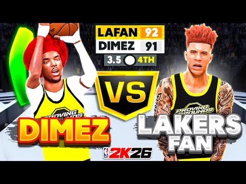 I Played Vs FAMOUS YOUTUBER LAKER FAN In NBA 2K26! *MUST WATCH*