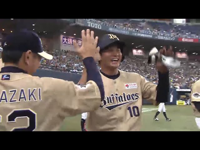 【3回裏】緊急出場も…バファローズ・縞田 先制タイムリーを放つ!! 2015/7/20 Bs-L