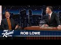 Rob Lowe on His Heroic Act During Floods, Interviewing Springsteen & He Plays The Bateman Game!