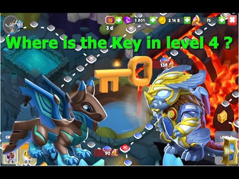 Where is the Key in level 4 ?-Dragon Mania legends | Chilly Redemption Castle Event | DML