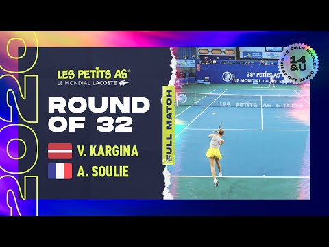 Les Petits As 2020 | Girls Round of 32 | Valerija Maija Kargina vs. Alice Soulie