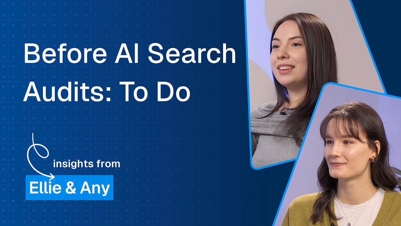 What To Do Before an AI Search Audit