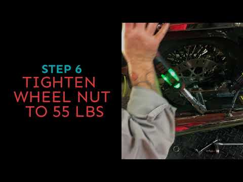 REAR BRAKE CALIPER INSTALL