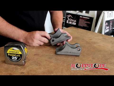 10 Degree Shock Bracket - Ruffstuff Specialties