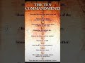 the ten commandments from holy bible #holybible