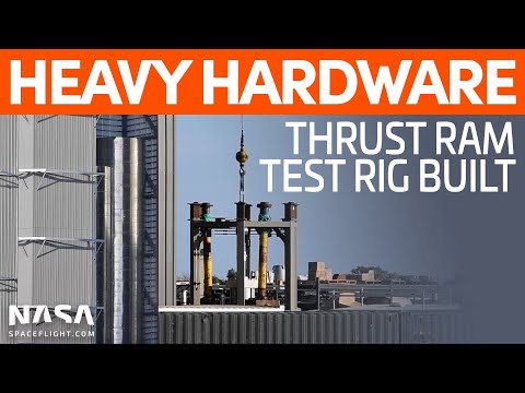 SpaceX Boca Chica - Preparations for Super Heavy test campaign