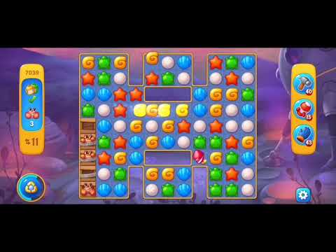 Fishdom 7039 Hard Level - NO 💣🧨💥