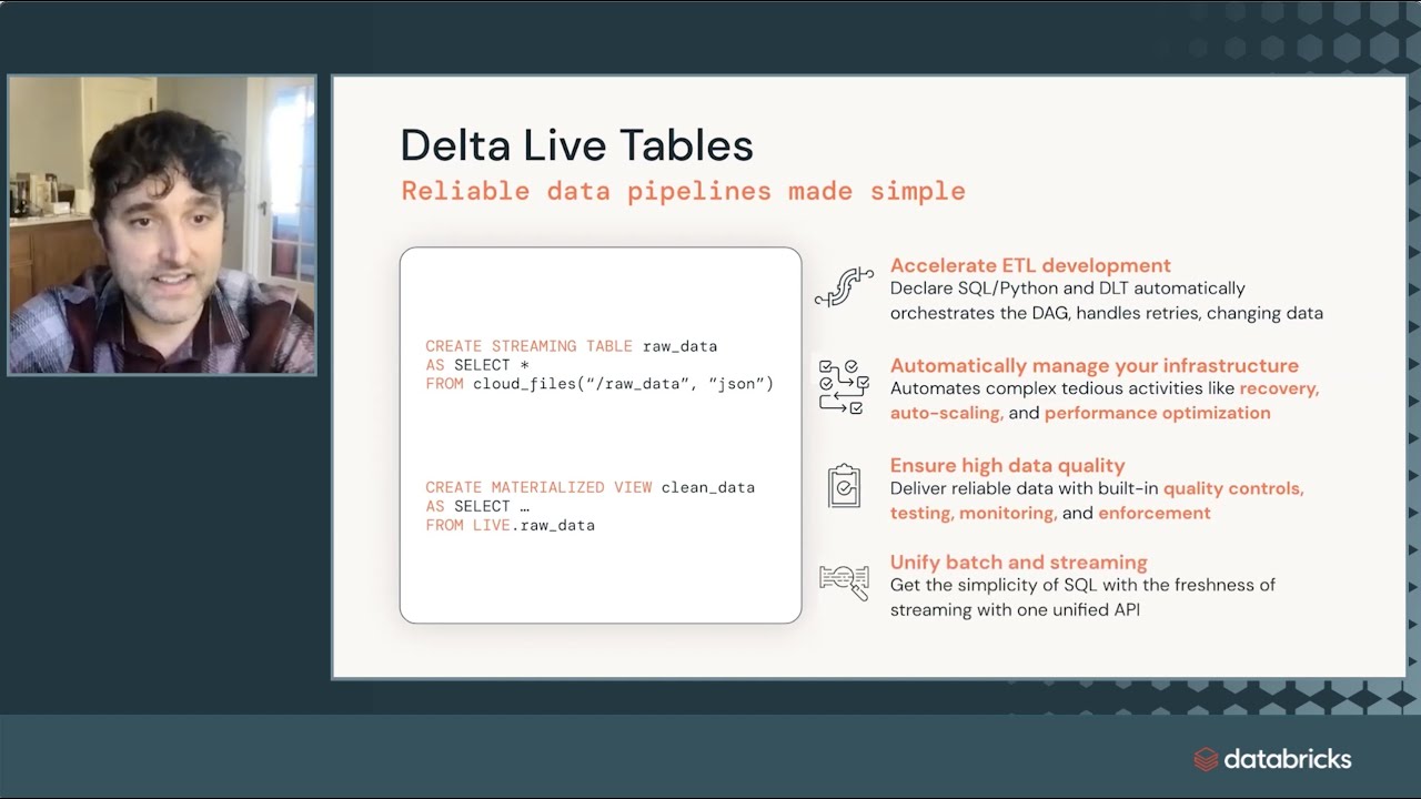 Simplify ETL pipelines on the Databricks Lakehouse