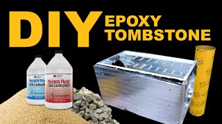 DIY Epoxy Tombstone for our Okuma Horizontal CNC Machine!