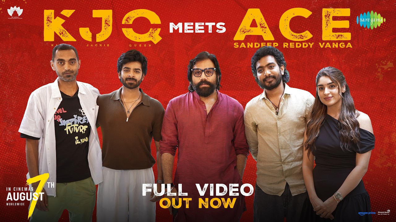 KJQ Team Interview with Director Sandeep Reddy Vanga | Dheekshith Shetty | Shashi Odela | Yukti